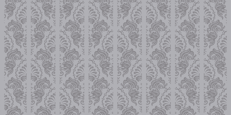 Subtile ornament vintage vinyl tæpper - TenStickers