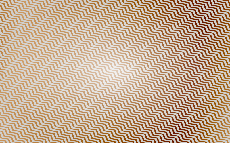 Zig zag geometriske former vinyl tæppe - TenStickers