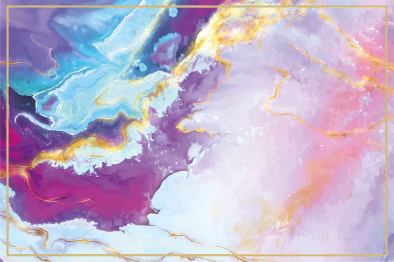 Abstrakt marmoreret tekstur vinyl tæppe - TenStickers