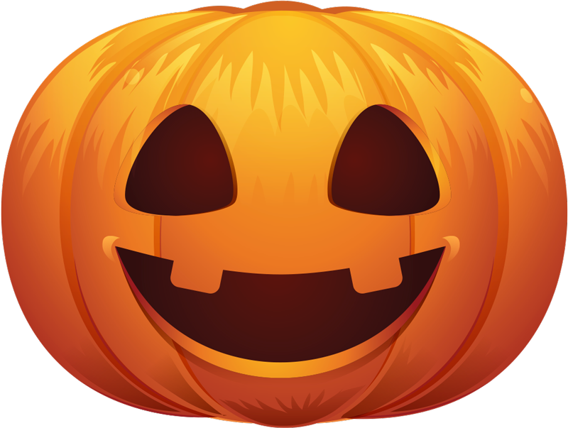 Græskar til halloween tæppe - TenStickers