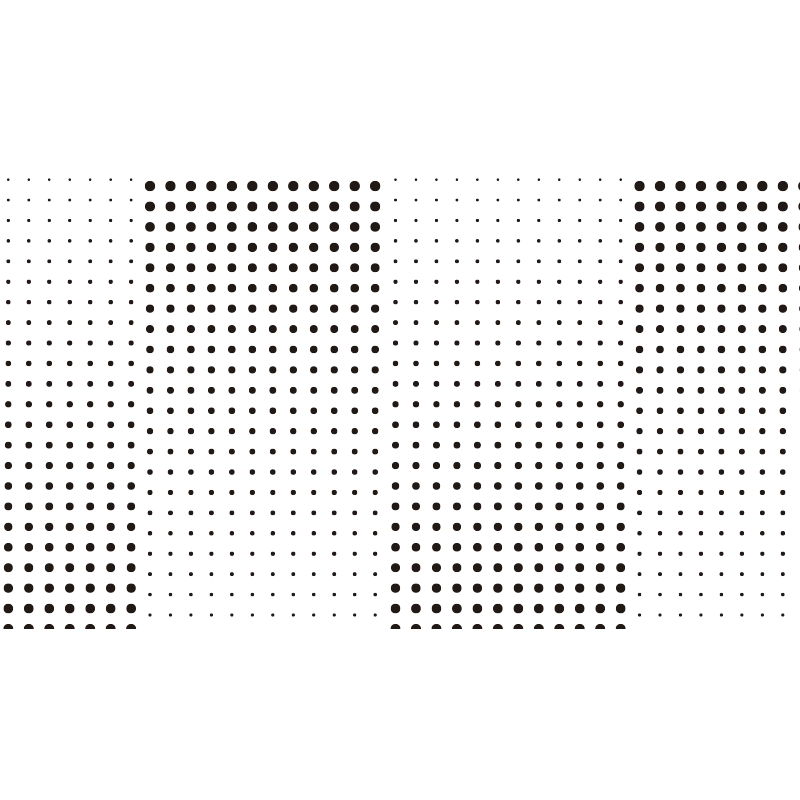 Sorte prikker med stregplader - TenStickers