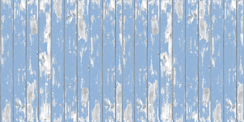 Blå træstruktur trægulve - TenStickers