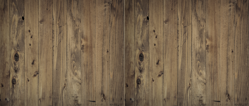 Slidt træ-effekt vinyl tæppe - TenStickers