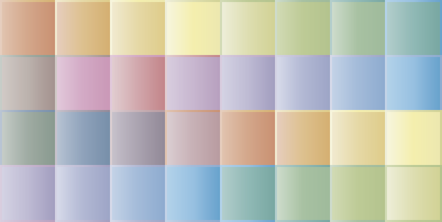 Flerfarvet flise vinyl tæppe - TenStickers