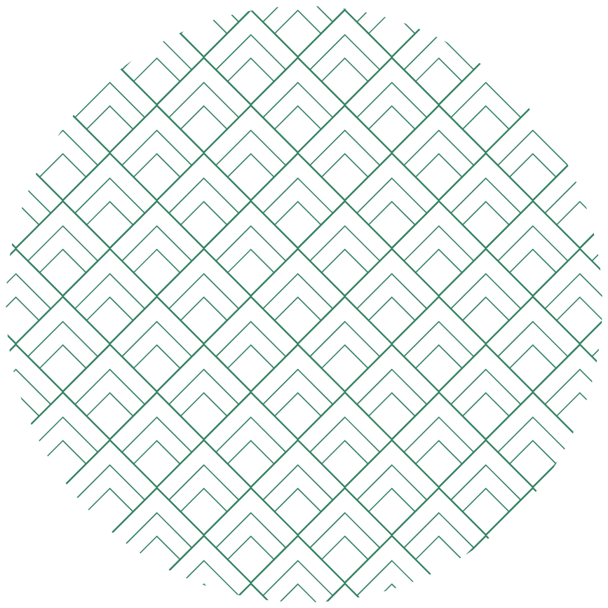 Overlejring af geometriske linjer geometriske vinyl tæppe - TenStickers