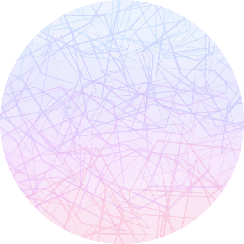 Lyserøde ombre mosaik gulvfliser - TenStickers