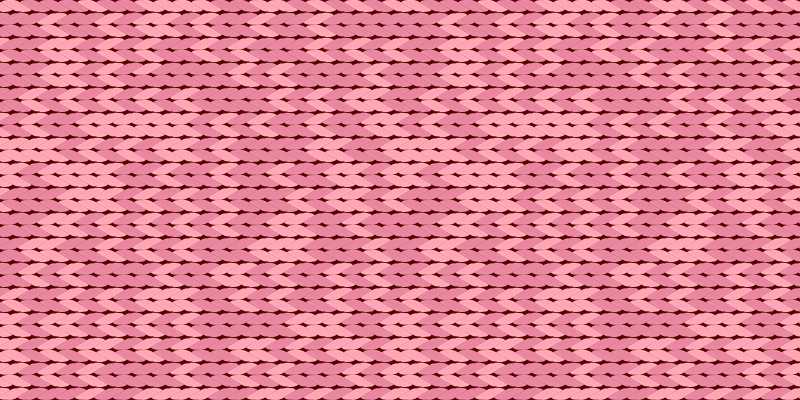 Pink reb minimalt tæppedesign - TenStickers