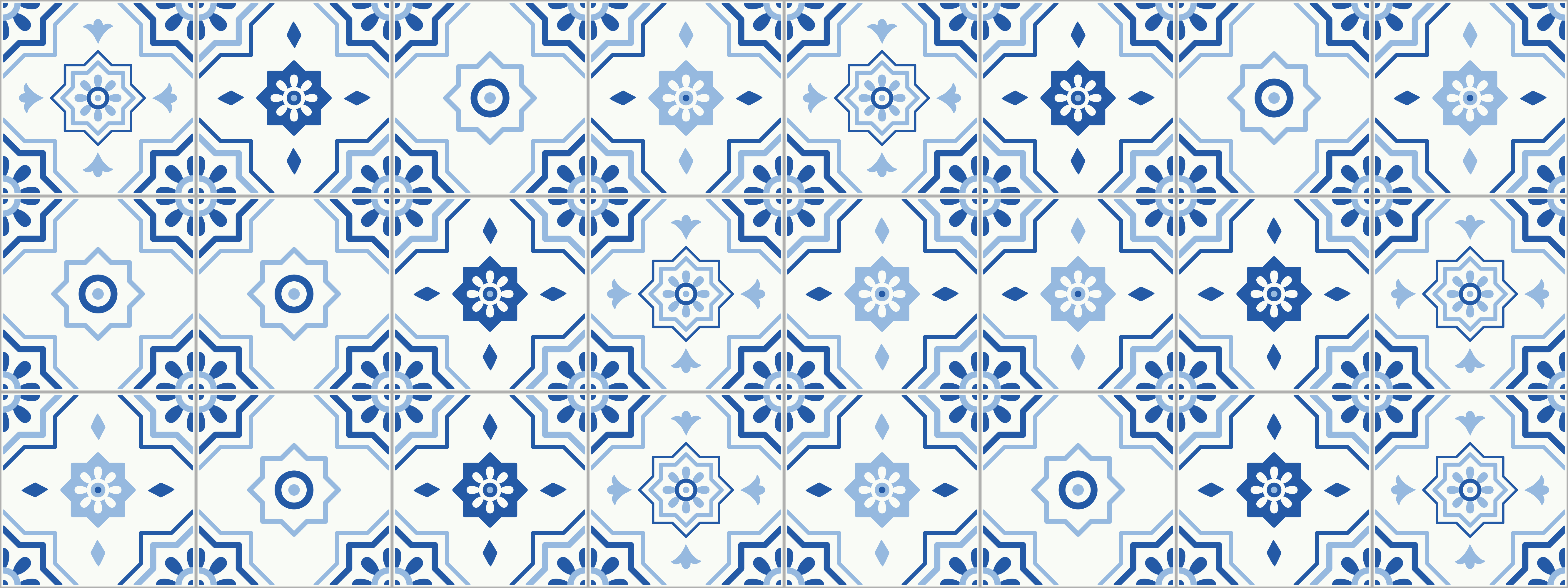 Fliser tæppe gulv løber moderne tæppe - TenStickers