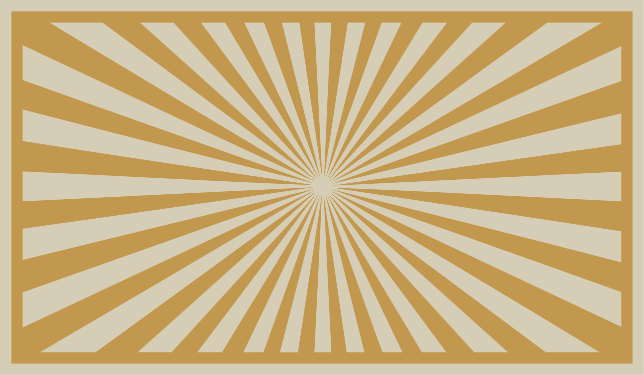 Sunburst tæppe moderne design - TenStickers