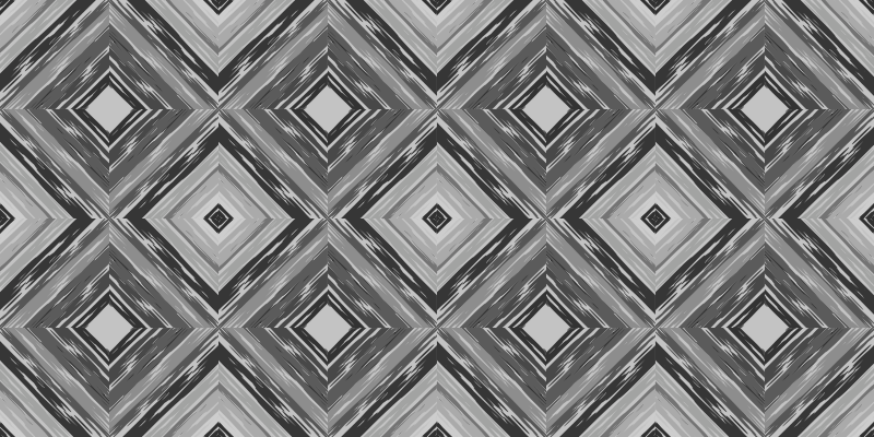 Diamant illusion geometriske vinyl tæppe - TenStickers