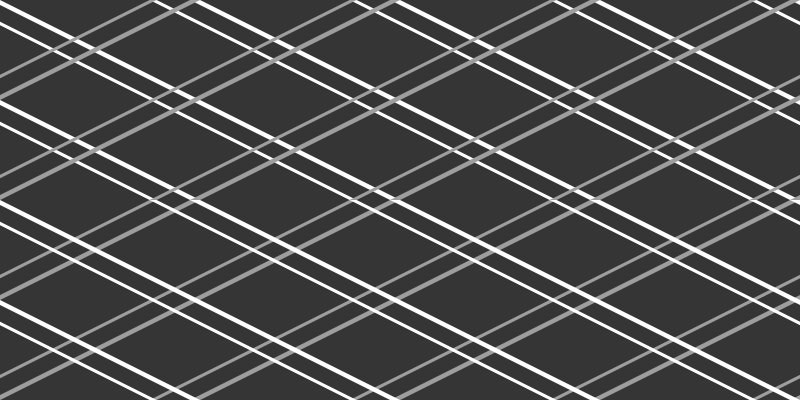 Sort diamant mønster geometriske vinyltæpper - TenStickers