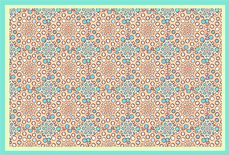 Yndefuldt botanisk print vinyltæppe til soveværelse - TenStickers