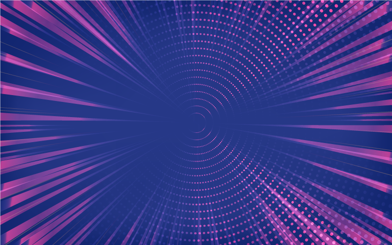 Optisk udstråling geometriske vinyl tæppe - TenStickers