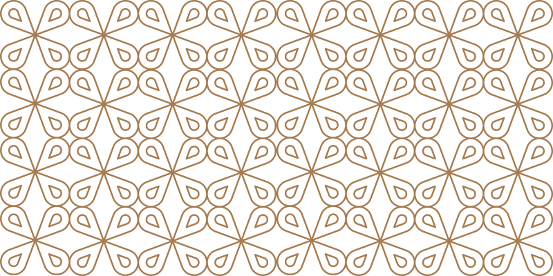 Diskret bladmotiv vinyl tæppe med fliseeffekt - TenStickers