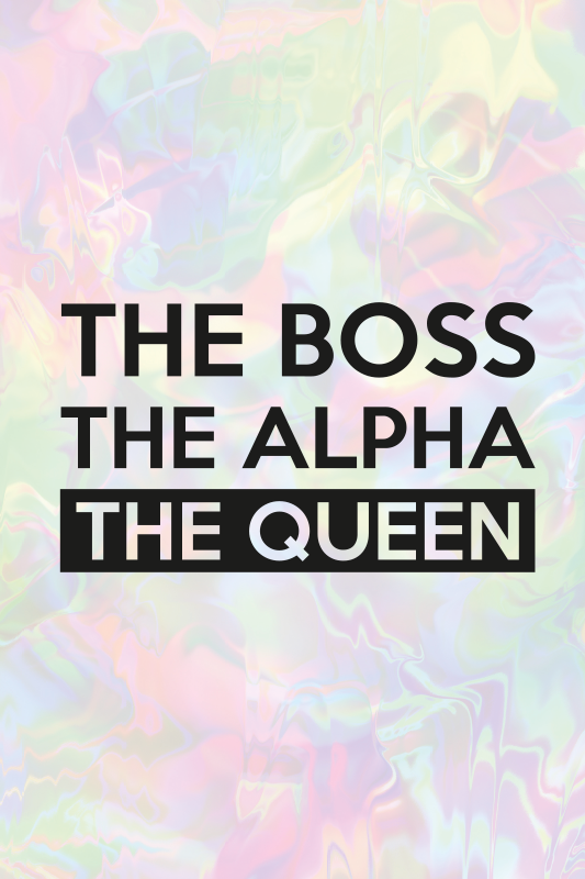 Brugerdefineret motiverende sætning vinyl tæppe med navn - TenStickers