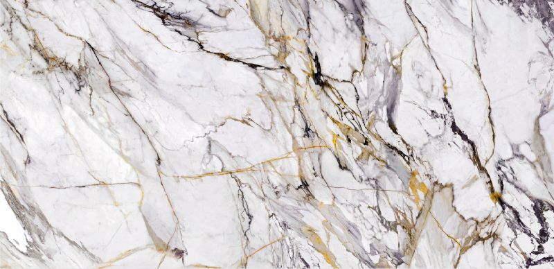 Hvide stensten gulvfliser - TenStickers