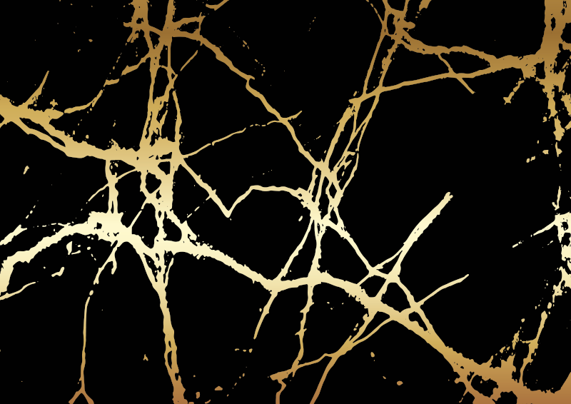 Sort sten gulvfliser - TenStickers