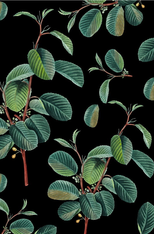 Levende løvmotiv vinyl tæppe til stuen - TenStickers