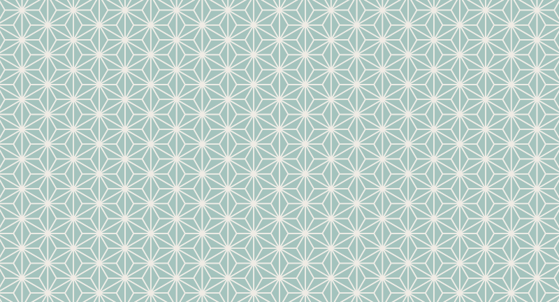 Grøn stjerne eksplosion geometriske vinyl tæppe - TenStickers