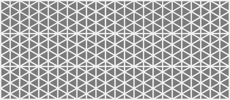 Trekantet gråt element vinyltæppe til køkkenet - TenStickers