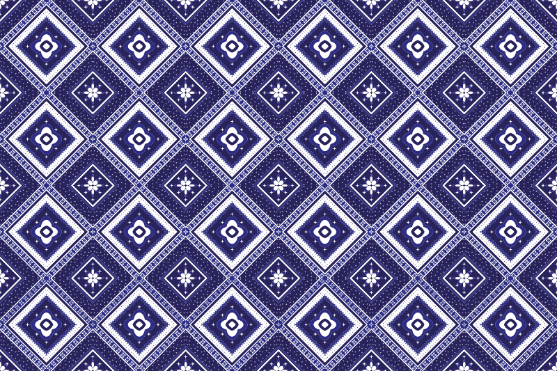 Moderne fliser mosaik geometriske tæpper - TenStickers