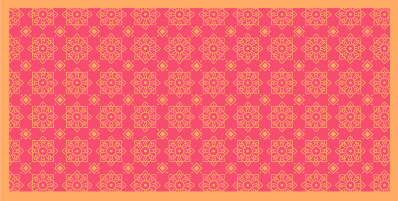 Tabriz area tæppe mosaik gulvfliser - TenStickers