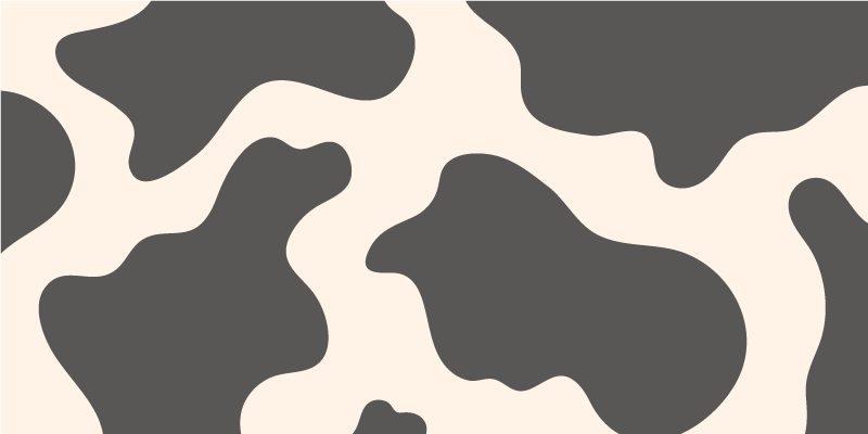 Sylvester ko dyr print vinyl tæppe - TenStickers