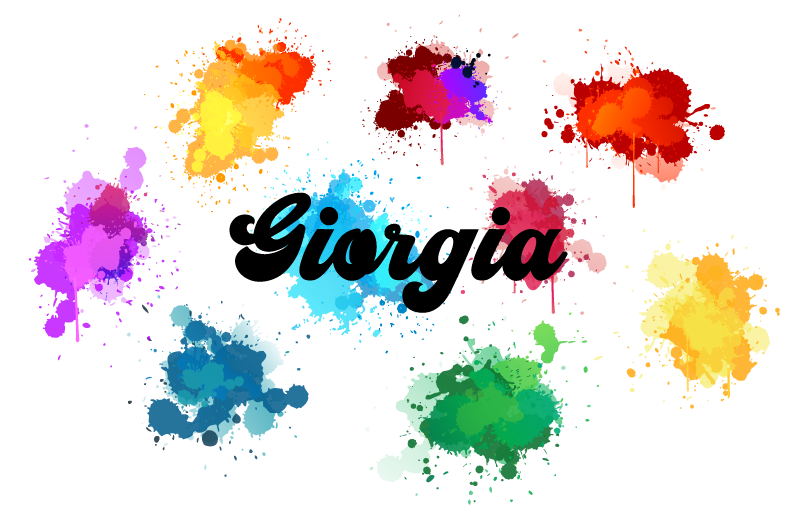 Cirkulært design med stænk vinyl tæppe til teenagere - TenStickers