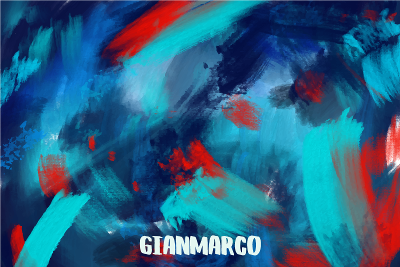 Farver og navn teen vinyl tæppe - TenStickers