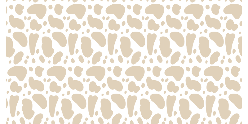 Beige girafpletter vinyltæppe med dyreprint - TenStickers