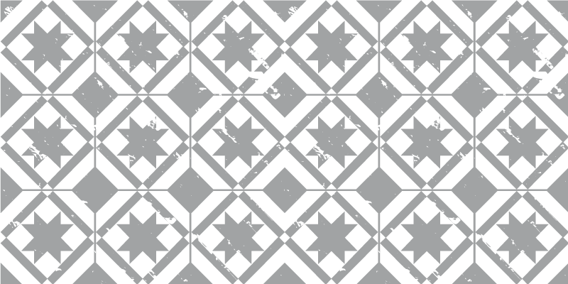 Grå pantone fliser tæppe - TenStickers