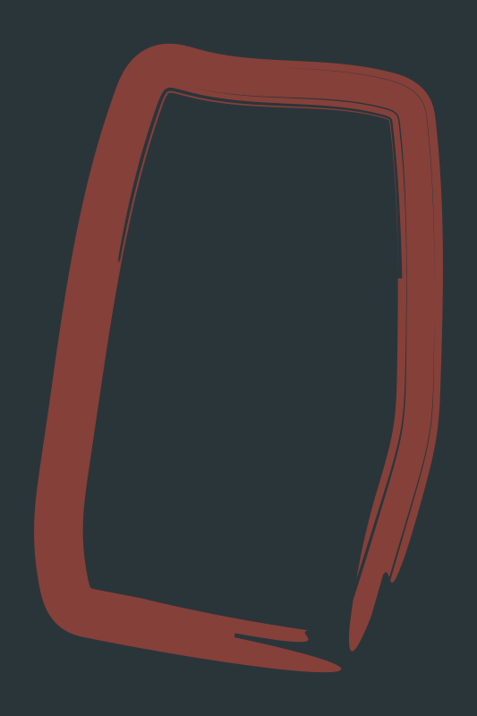 Elegant abstrakt form vinyl tæppe til stuen - TenStickers