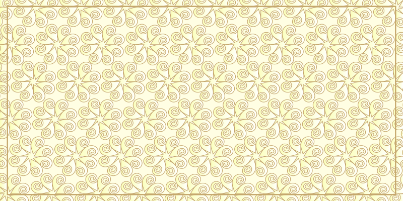 Spiralformet himmelsk motiv stjerne vinyl tæppe - TenStickers