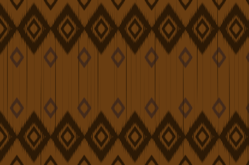 Kulturelt geometrisk element etniske vinyltæppe - TenStickers