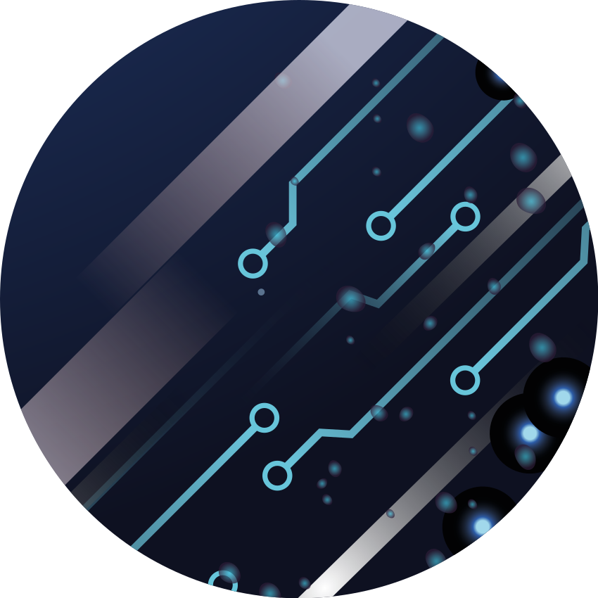 Blå rum digital moderne tæppe - TenStickers