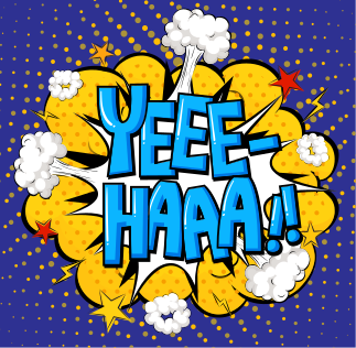 Komisk sjov tale soveværelse tæppe - TenStickers