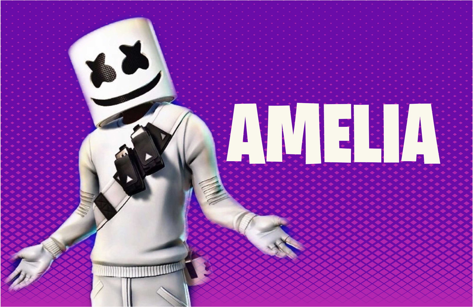 Videospil marshmallow dreng soveværelse tæppe - TenStickers