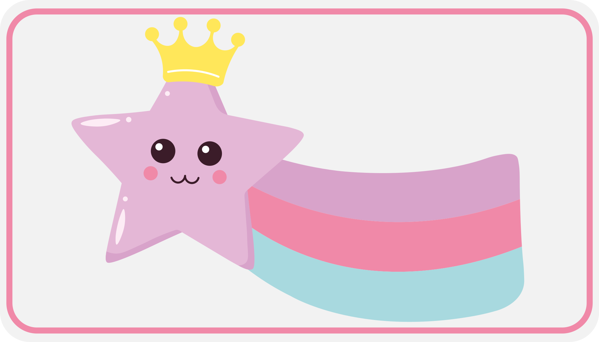 Søde girly stjerne design stjerne vinyl tæppe - TenStickers