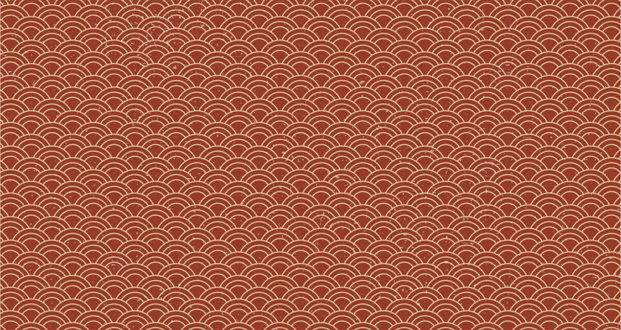 Buet bølgemønster geometriske vinyl tæppe - TenStickers