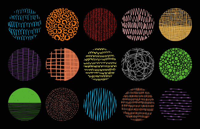 Levende mønsterkollektion moderne vinyl tæppe - TenStickers