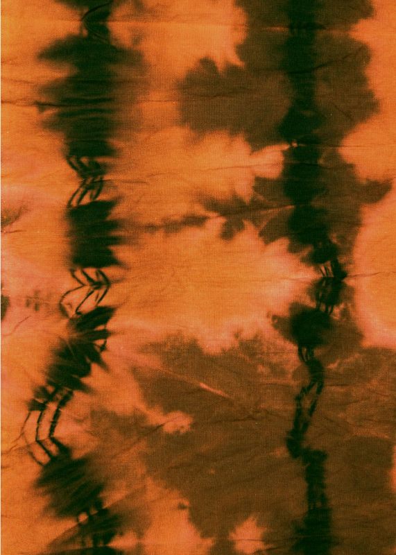 Farverig tie-dye tekstur vinyl tæppe - TenStickers