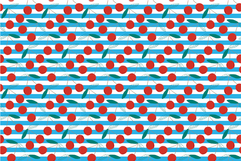 Kirsebærblomst-udstilling vinyltæppe til køkkenet - TenStickers