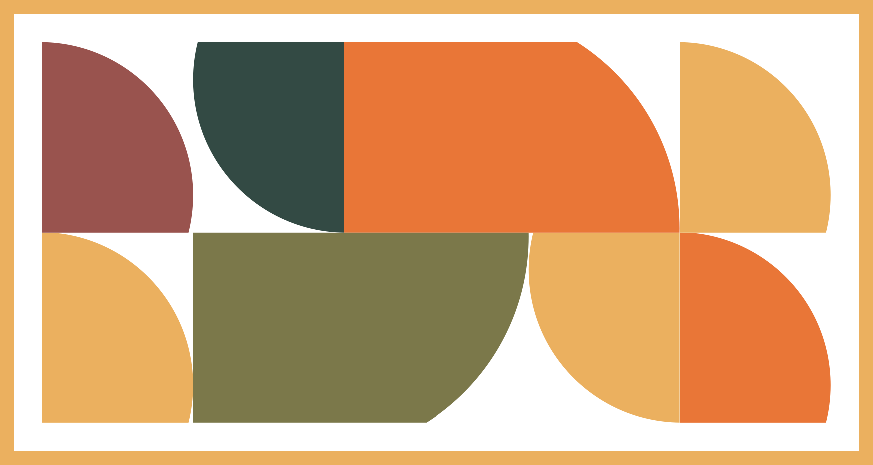 Livlige geometriske figurer moderne vinyl tæppe - TenStickers