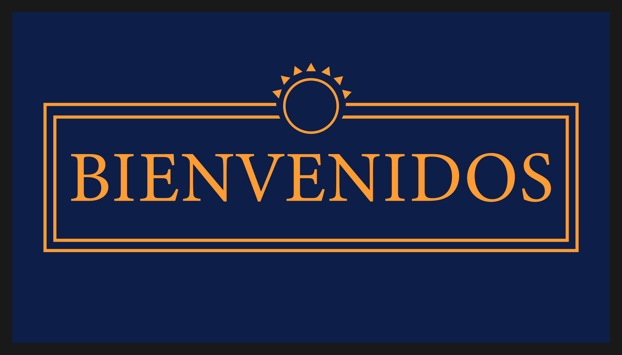 Hilsen moderne vinyl tæppe - TenStickers