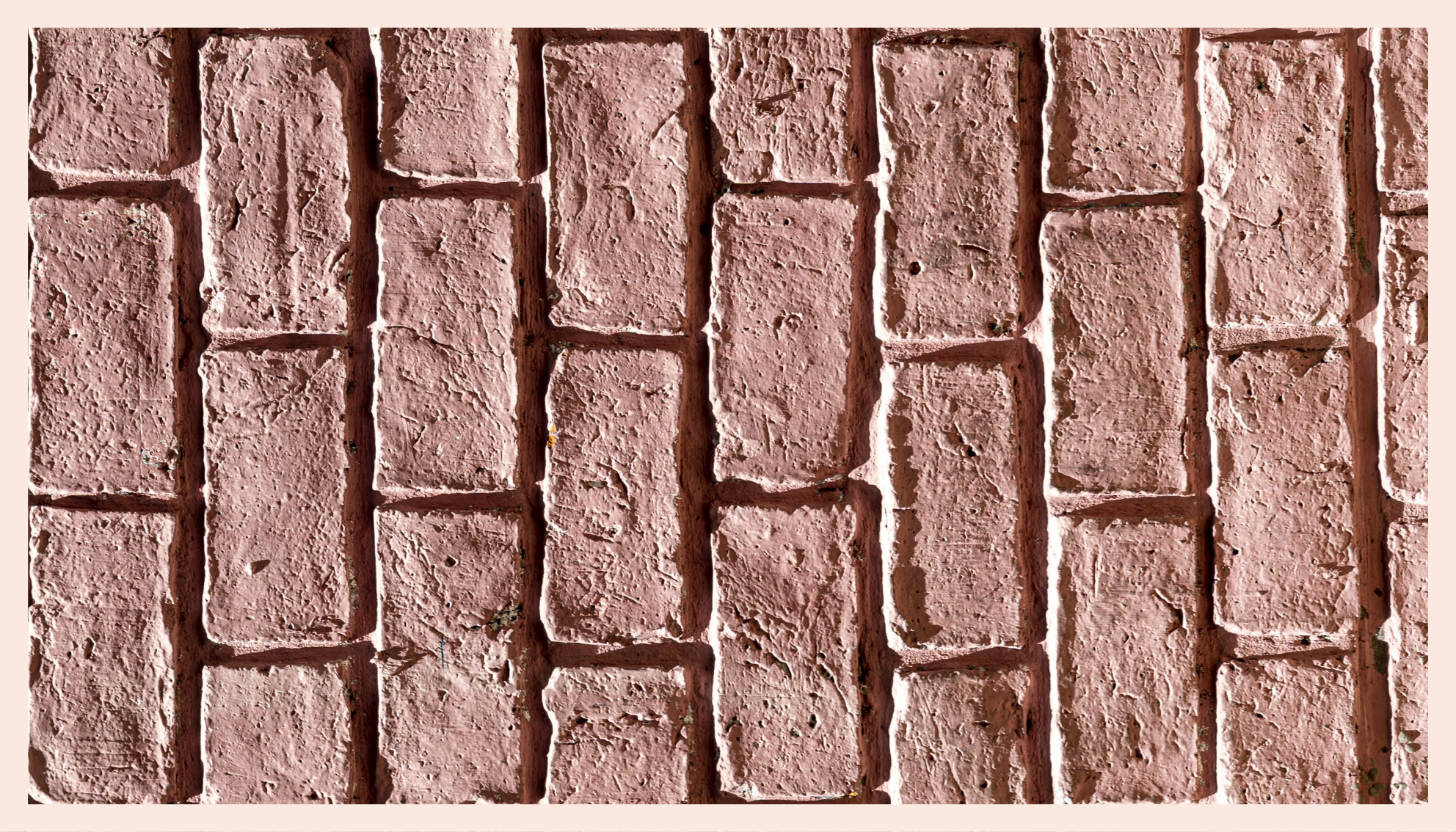 Brun rustik sten med tekstur gulvfliser - TenStickers