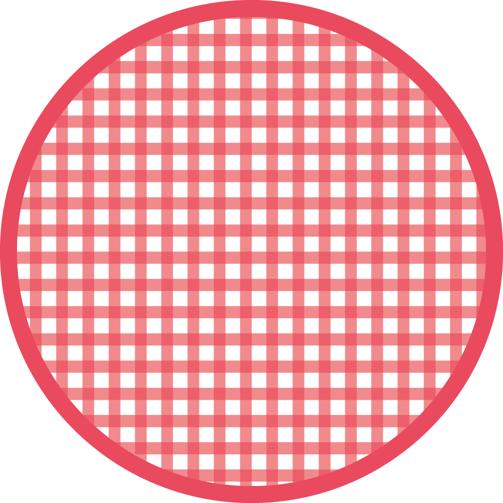 Stribede vinyl tæppe klassisk ternet mønster - TenStickers