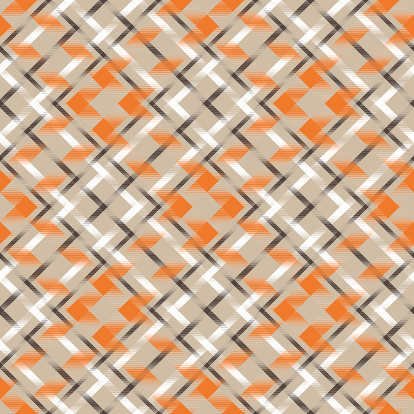 Stribede vinyl tæppe i ternet mønster - TenStickers