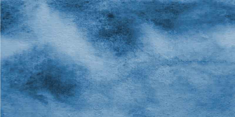 Elegant blå tekstur akvarel rektangulært tæppe - TenStickers