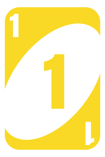 Uno kortspil soveværelse tæppe - TenStickers