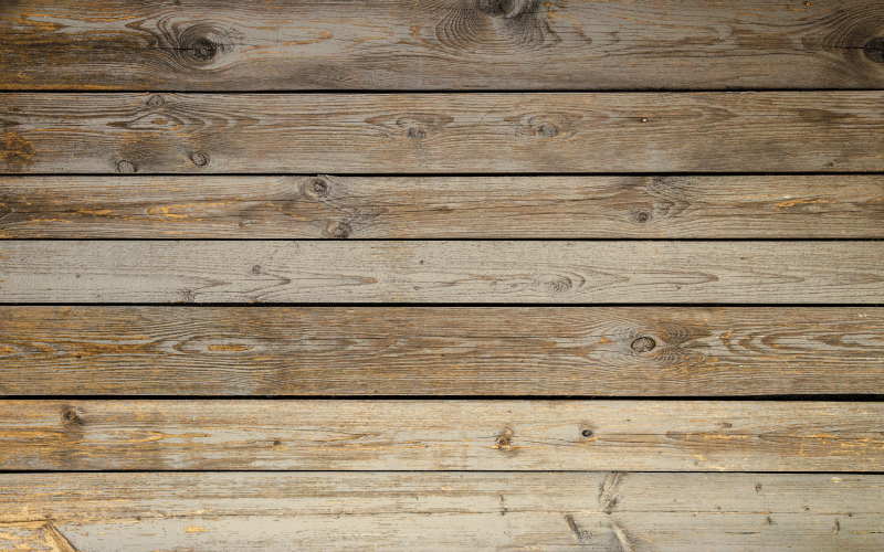 Rustik overflade vinyl tæppe med træeffekt - TenStickers